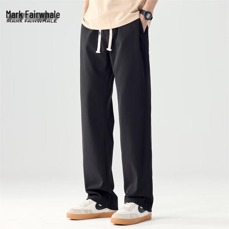 MARK FAIRWHALE Men's Summer Loose Straight Leg Casual Pants