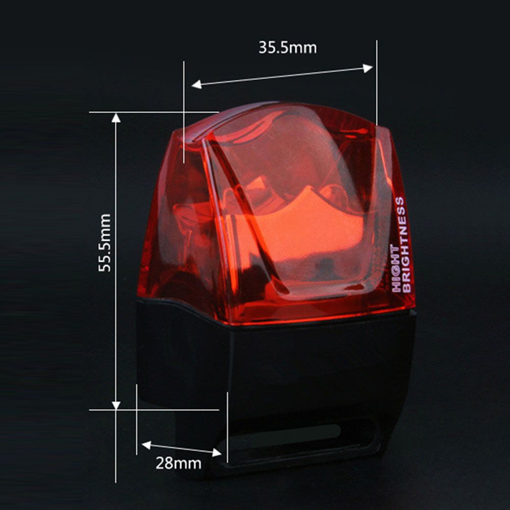 Induction Bike Seatpost Taillights Bicycle Lights Taillights Bike Rear Light Safety Warning Lamp