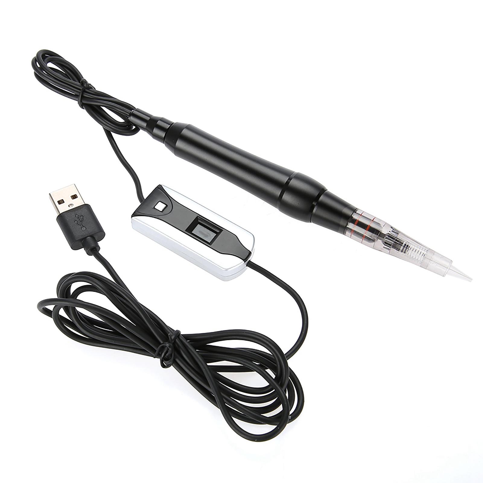 

Полуперманентная татуировка машинка бровей глаз губ микроблейдинг макияж тату ручка US Plug