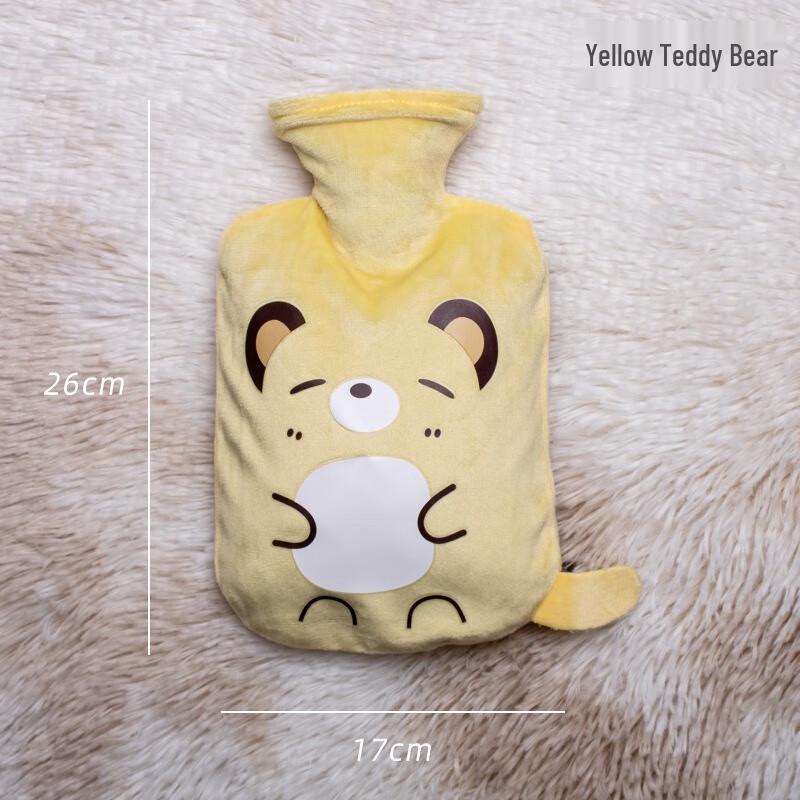 Fumede Yellow Bear Plush Hot Water Bottles
