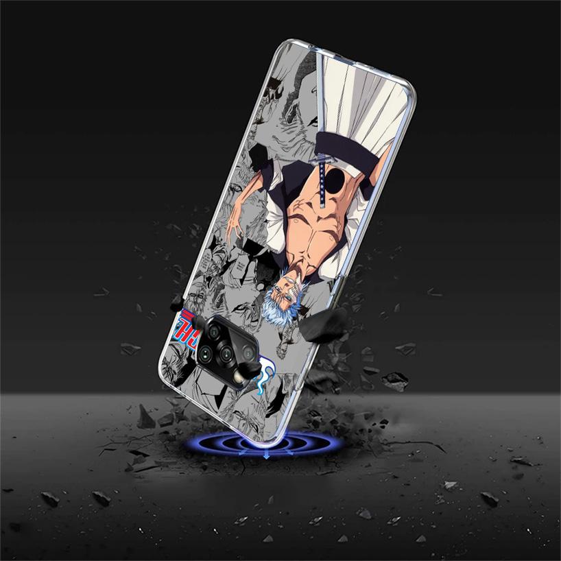 Bleach Grimmjow Cover Phone Case For Xiaomi Poco F7 Ultra X7 X6 X5 Pro M7 Redmi 15C 15 13C 13 12C 12 10C 10 9A 9C 9T 9 Shell Poc