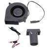 Low Noise Plastic 97mm Cooling Fan 12V 2.94A 7000RPM Suitable for Range Hoods Ignition Systems and Machinery Ventilation