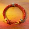 Chinese handgeweven kleurrijke handtouw armband, verborgen wind handtouw decoratief cadeau, Lanyard armband haar