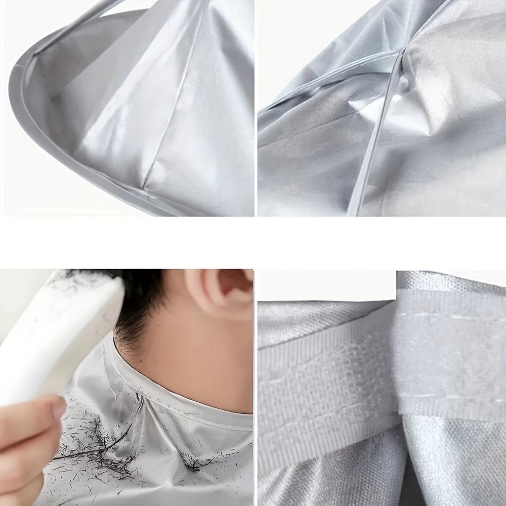 Foldable Hair Cutting Cape with Comb - Professional & Home Use, Nylon, for Men & Women.