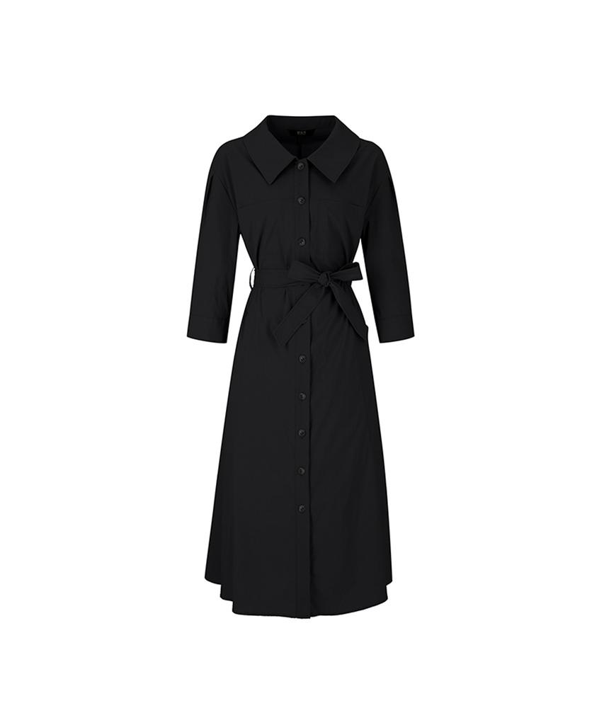 VISITINNEWYORK Banded Collar Casual Dress (Vz8Op19)