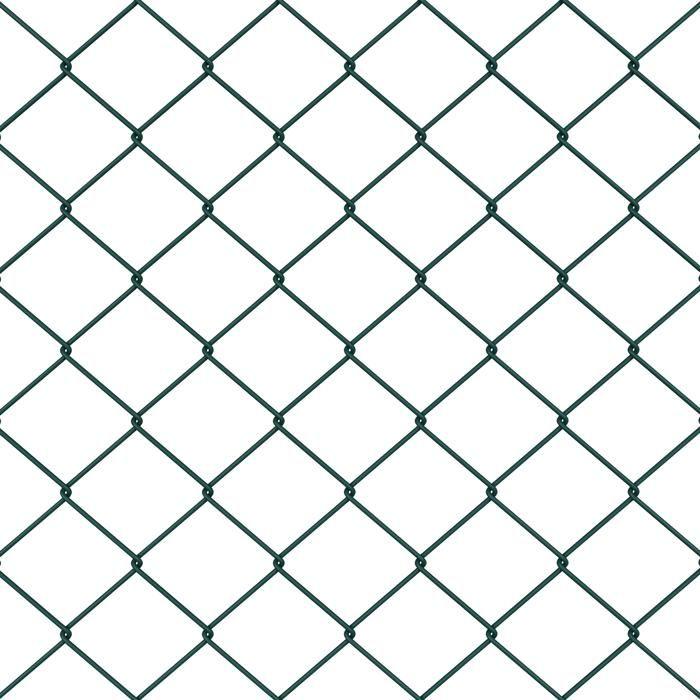 VidaXL Clôture en fil de fer avec 7 poteaux flanqués 1,4x10 m en acier galvanisé 3351231