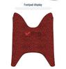 Waterproof Footrest Silk Ring Pad for Qianjiang FORT125 Hong Scooter QJ125T-6J/K