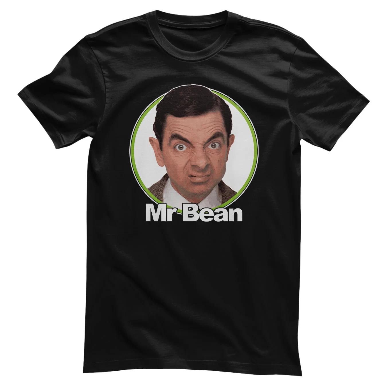 Officially Licensed Mr Bean - Circle Mens T-Shirt M