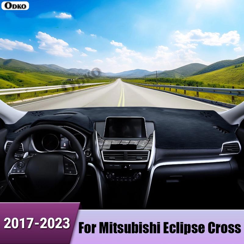 Car Dashboard Cover Avoid Light Pad trument Panel Carpet Mat For Mitsubishi Eclipse Cross 2017 2018