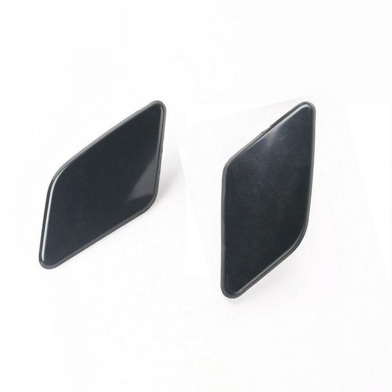 Front Headlight Washer Covers Bumper Trim 2pcs For VOLVO S40 V50 2008-2012