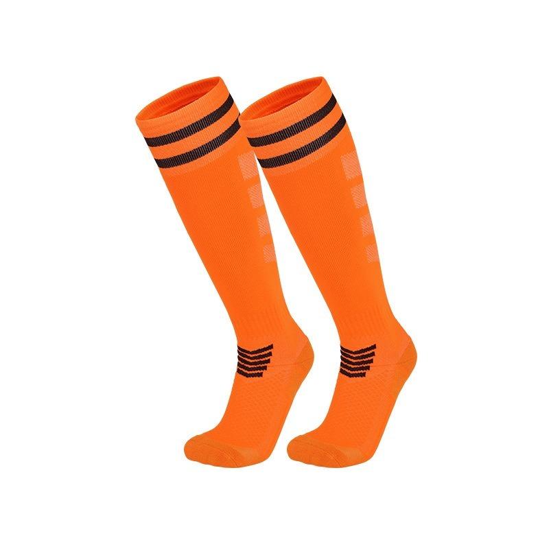 Șosete de fotbal groase, antiderapante, cu talpă din prosop, ciorapi de antrenament respirabili până la genunchi, joc practic pentru adulți, juniori, copii