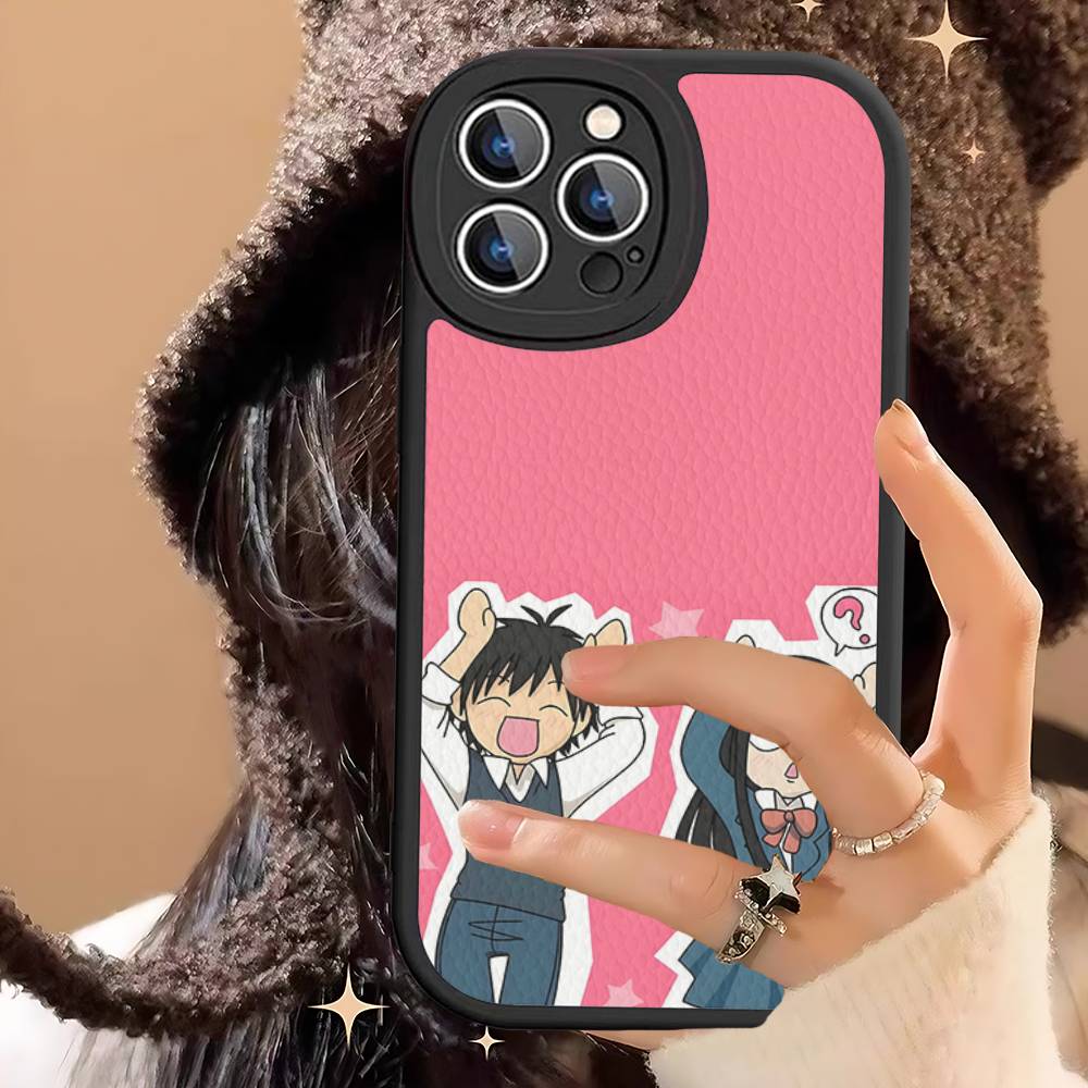 K-Kimi Ni T-Todoke For IPhone 16 15 14 13 12 11 Pro Max Plus Leather Phone Case