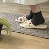 Sybilla Senko Flower Garden 2 Size M 47123 Slippers, (approx. 22-24cm), Beige,