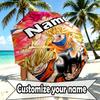 Custom Name Personalized Anime Print Umbrella, Auto Open Close, 8‑Rib Sturdy Frame, Commute Camping Hiking Use, Birthday Gift