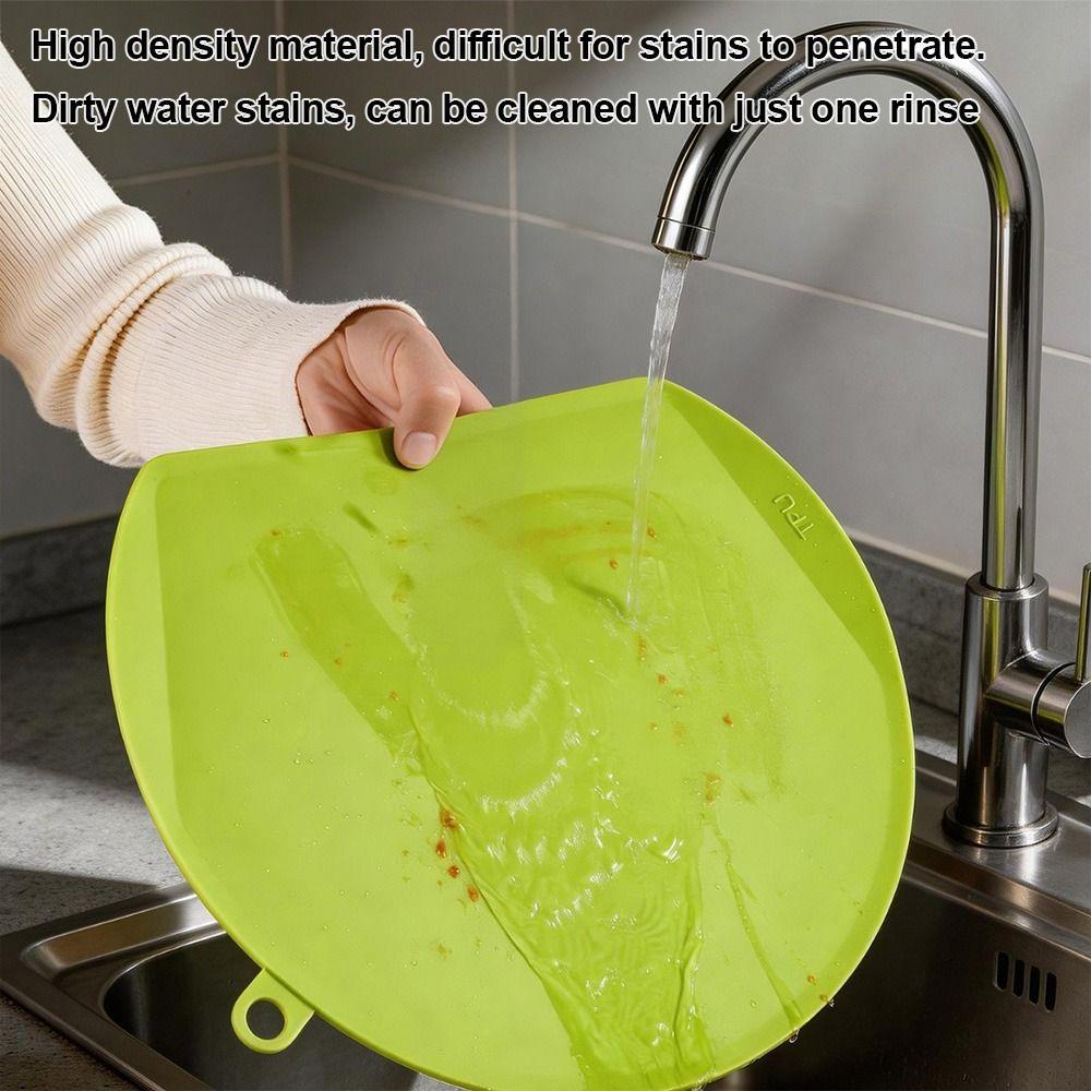 TPU Cutting Boards Flexible Cutting Mat Solid Chopping Board  for Vegetable Meat