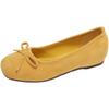 Retro Women's Shoes Square Toe Height-increasing, Shallow Toe Flat Single Shoes New Style