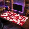 FC St. Pauli Football Print Duża Podkładka pod Mysz, Antypoślizgowa Rozszerzona Mata na Biurko do Gier do Biura Domowego