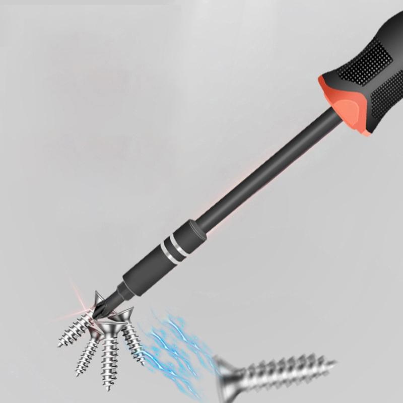 Professional 20 in 1 Screwdriver Set Steel Magnetic Screwdriver Set Multifunction Replaceable Head Bits for Household