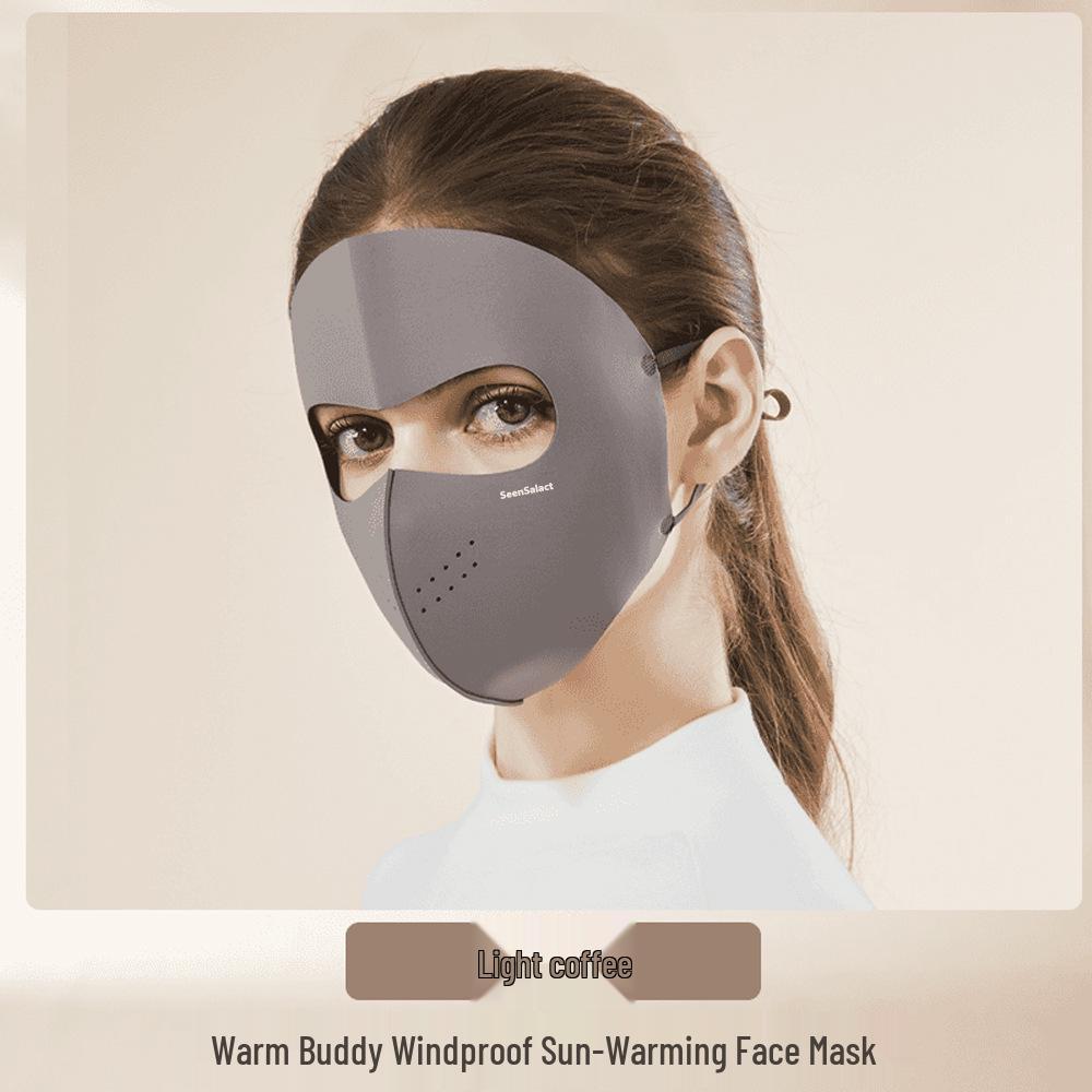 

Women s Winter Cycling Mask - Velvet Lined, Windproof, Breathable, Warm, Sun Protection.