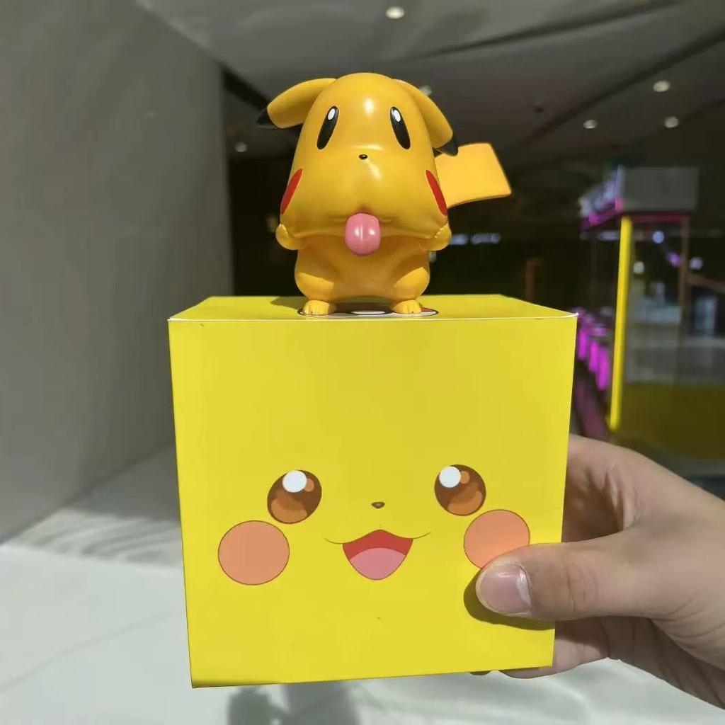8cm/3.14inch Pokemon Anime Figure Ghost Face Doll Ornament Kawaii Character Model Desktop Decoration Funny Toy Gift