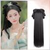 Vintage Headwear Hanfu Wig Headband Long Hanfu Cosplay HairPieces Chinese Ancient Wig  Women