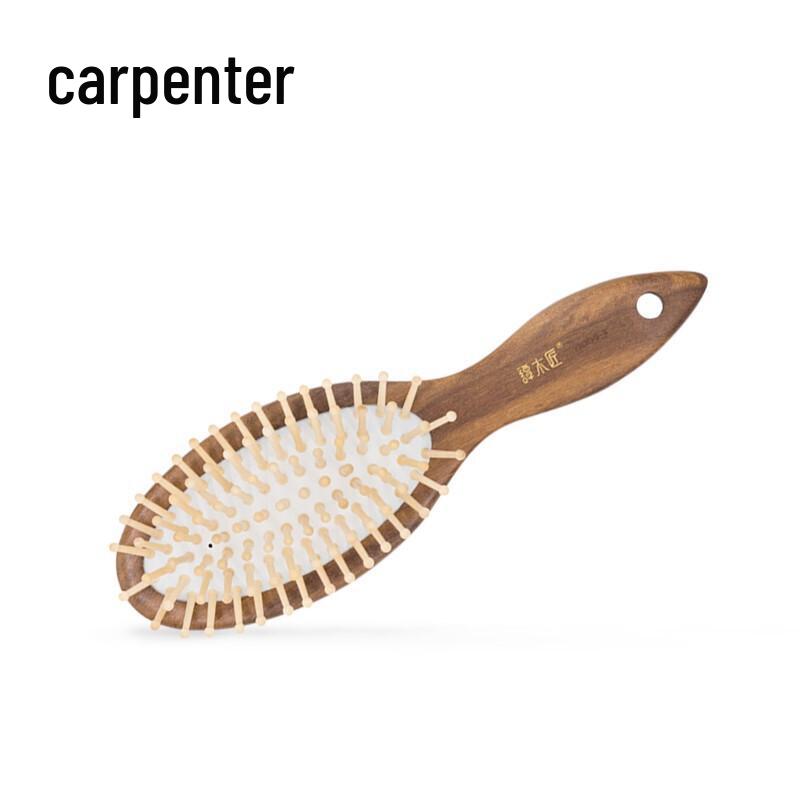 Tan Mujiang Wooden Hair Combs & Massage Sets