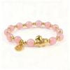 Temperament Natural Peanut Bracelet Horse Imitation Jade Lucky Bracelet Elastic Rope Hand Chain Jewelry Accessories