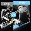 Car Interior Trash Set of Door Pocket Small Item Easy Opening and Double Cover with Drink Holder Universal Fit for Multiple Car Models Cans, 2,