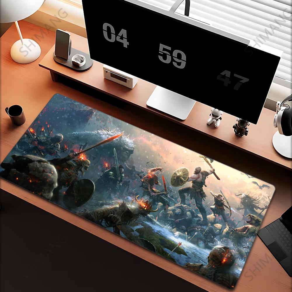 Game G-God of w-war R-Ragnaroks Mouse Pad Anime Game Mouse Pad Computer Desk Pad Office Carpet Laptop Mouse Pad