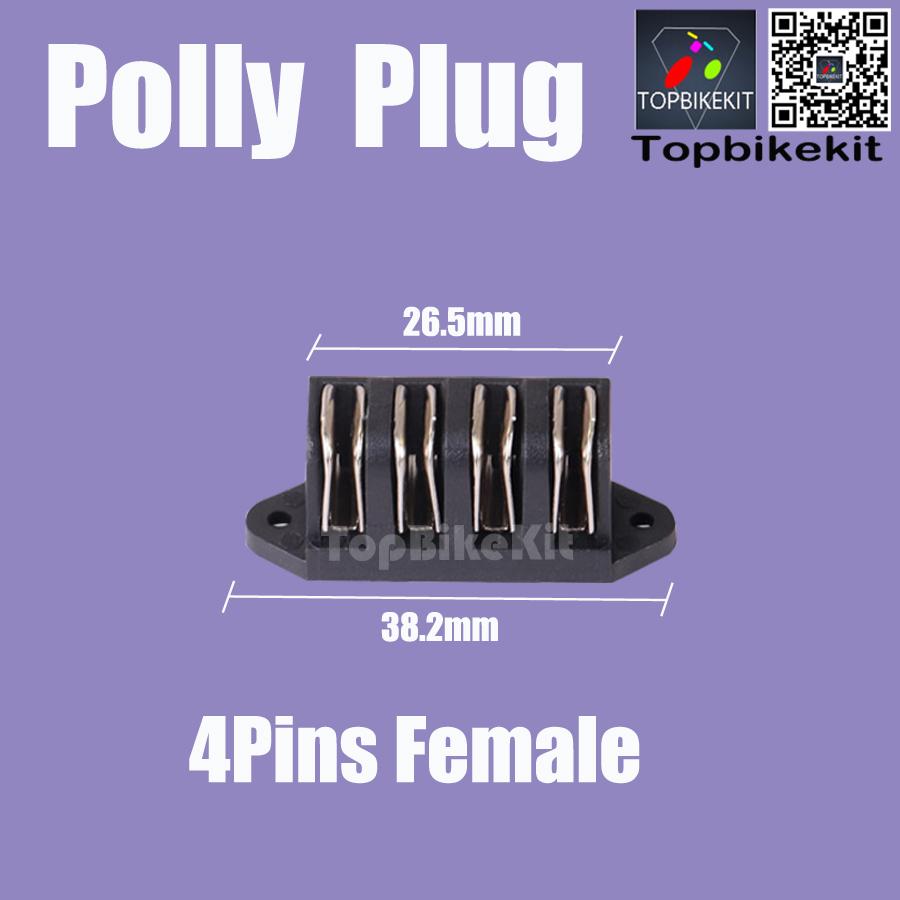 Ebike Hailong Plug Connector-Polly Super73 Battery Power Discharge Plug-Ebike Hailong/Polly Battery Plug 4pins/5pins
