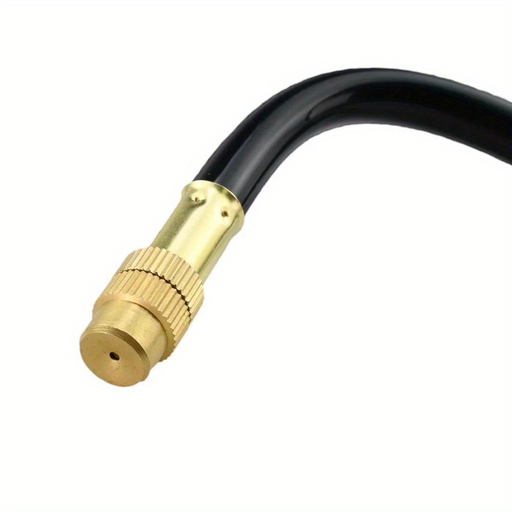 20m Universal Micro Drip Irrigation Kit with Adjustable 7.87" Mist Nozzle - Automatic Watering System for Balcony Greenhouse Gardening