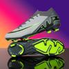 2025 New Football Shoes Men's and Women's High-top Youth Training Long Nails TF Broken Nails Artificial Flat Sports Shoes