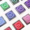20pcs Multi-colored Giant Ink Pads Stamp Pads Inkpad Handmade DIY Craft For DIY Craft Scrapbooking Finger Paint Ink Pad Set