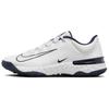 Neu Alpha Huarache Elite 4 Turf Weiß Midnight Navy Marineblau Pure Platinum Damen FD2746-105