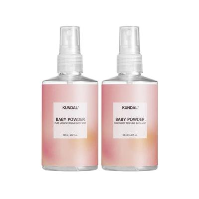 Pure Body Mist Baby Powder 128ml X2
