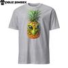 Funny Alien Pineapple T-Shirt Mens Womens Tees Top - Unique Graphic Design, Unisex Short-Sleeve Tee