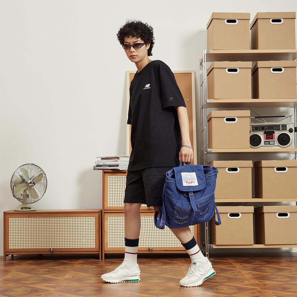New Balance X PK LIANMINGKUANXILIE T Shirt Unisex Black 5ED26051-BK