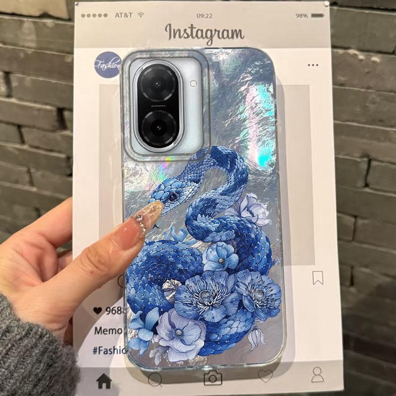 

Flower Snake Butterfly Girls Phone Case For Xiaomi Redmi Note 14 Pro 14C 13C 10 9A 9C 13 12 11 10S 9 8 Plus A5 A4 A3 A2 A1 Cover poco M2 Pro белый