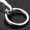 Keychain Heavy-duty Quick Release Stainless Steel Keychain with Tight Buckle Structure Bottle Opener Corrosion Resistant
