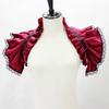 Fashion White Mesh Detachable Fake Collar Ruffle Tulle Shrug Scarf Decorative Collar Shoulder Wrap Stage Party Ornaments