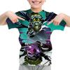 Murder Drones Cartoon 3d Print T-Shirt for Boys Girls Casual Clothing Summer Crew Neck Short Sleeve Tees Fashion Kids T-shirt