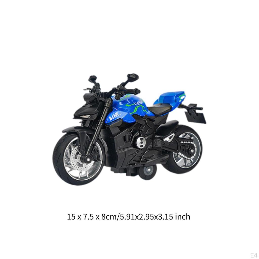Motorcycle Model Motorbike ,Pull Back Toy ,Simulation for Sons Children