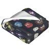 Club Penguin Puffles Pattern  Blanket  Flannel Awesome Soft Throw Blanket for Coverlet All Season,