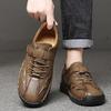 Handmade Casual Leather Shoes Men Comfort Driving Shoes Soft Leather Loafers Men Shoes Moccasins Tooling Shoes