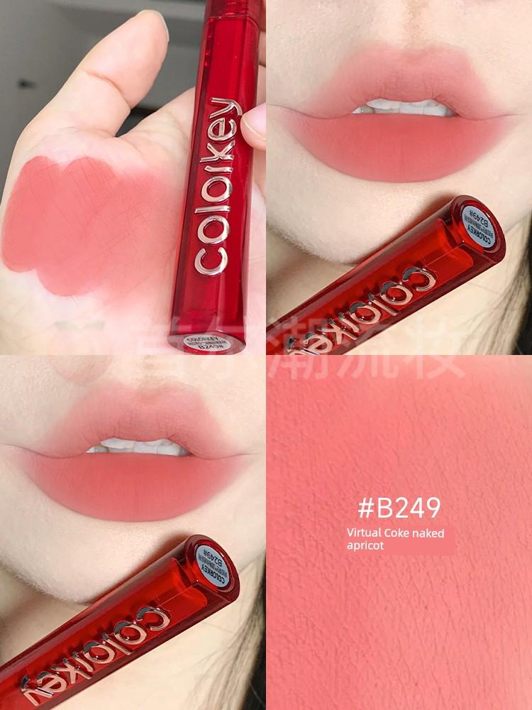 Kelaqi Lip Glaze for Women B620 Air Velvet Matte Lipstick 608 Water-Gloss Mirror Finish for Women Genuine Official Product