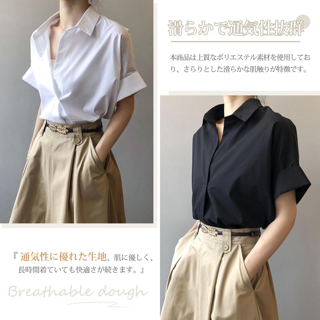 Loose Large Dolman Casual Summer [H2four] Shirts, Blouses, Women's, Elegant, Beautiful, 5/8 Sleeve, V-Neck, Tops, Fit, Size, Thin, Sleeve, Casual,