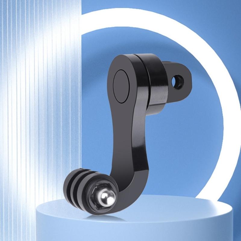 360 Adjustable Bracket Camera Mount Adapter Vertical Horizontal Shoots ABS Material Secure Locking Mechanism