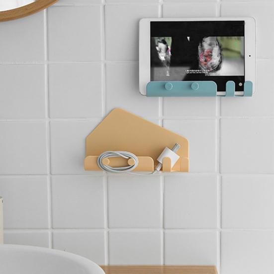 Suport pentru tabletă pentru telefon de acasă Suport pe perete cu cârlig fără urme Suport pentru suport de depozitare