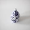 Jingdezhen Blue and White Porcelain Vase: Old-Fashioned Ceramics Inspired by the Forbidden City for Living Room Decor.