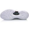 Li Ning Comet Cushioning Slip Resistant Low top Sports Casual Shoes Men's Black White AGLQ023-3